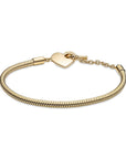 Pandora Moments Hart T-Balk Snake Chain Armband 569285C00, exclusief en kwalitatief hoogwaardig. Ontdek nu!