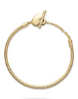 Pandora Moments Hart T-Balk Snake Chain Armband 569285C00, exclusief en kwalitatief hoogwaardig. Ontdek nu!
