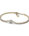 Pandora Sparkling Halo Tennis Bracelet 569416C01, exclusief en kwalitatief hoogwaardig. Ontdek nu!