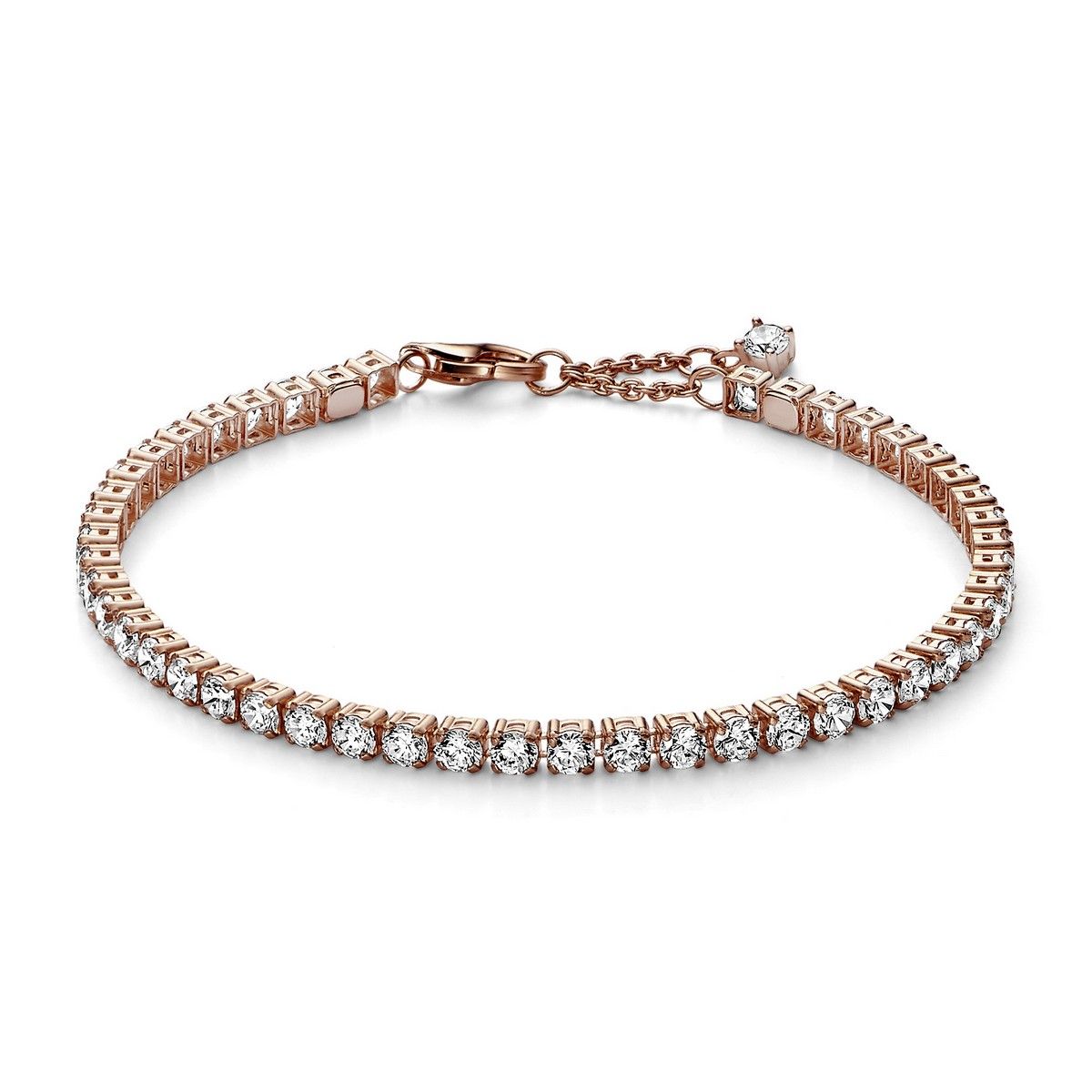 Pandora Sprankelende tennisarmband roségoudverguld - 581469C01