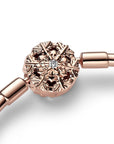 Pandora Moments Sparkling Snowflake Clasp Bangle 582338C01, exclusief en kwalitatief hoogwaardig. Ontdek nu!