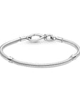 Pandora Moments Infinity Knot Snake Chain Bracelet 590792C00, exclusief en kwalitatief hoogwaardig. Ontdek nu!