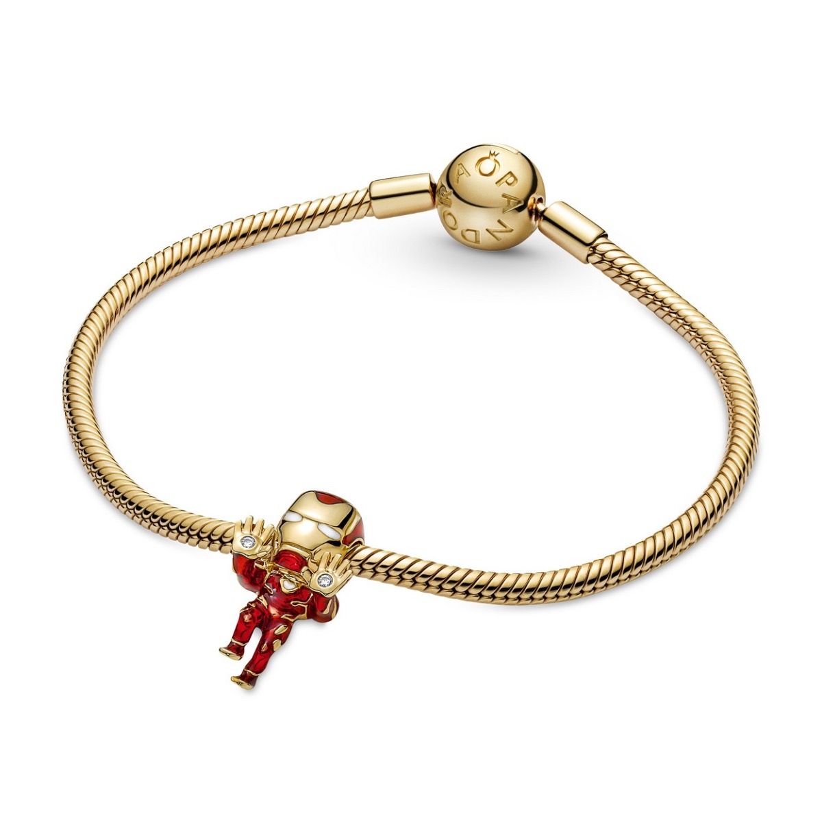 Pandora Marvel The Avengers Iron Man Bedel goudverguld - 760268C01