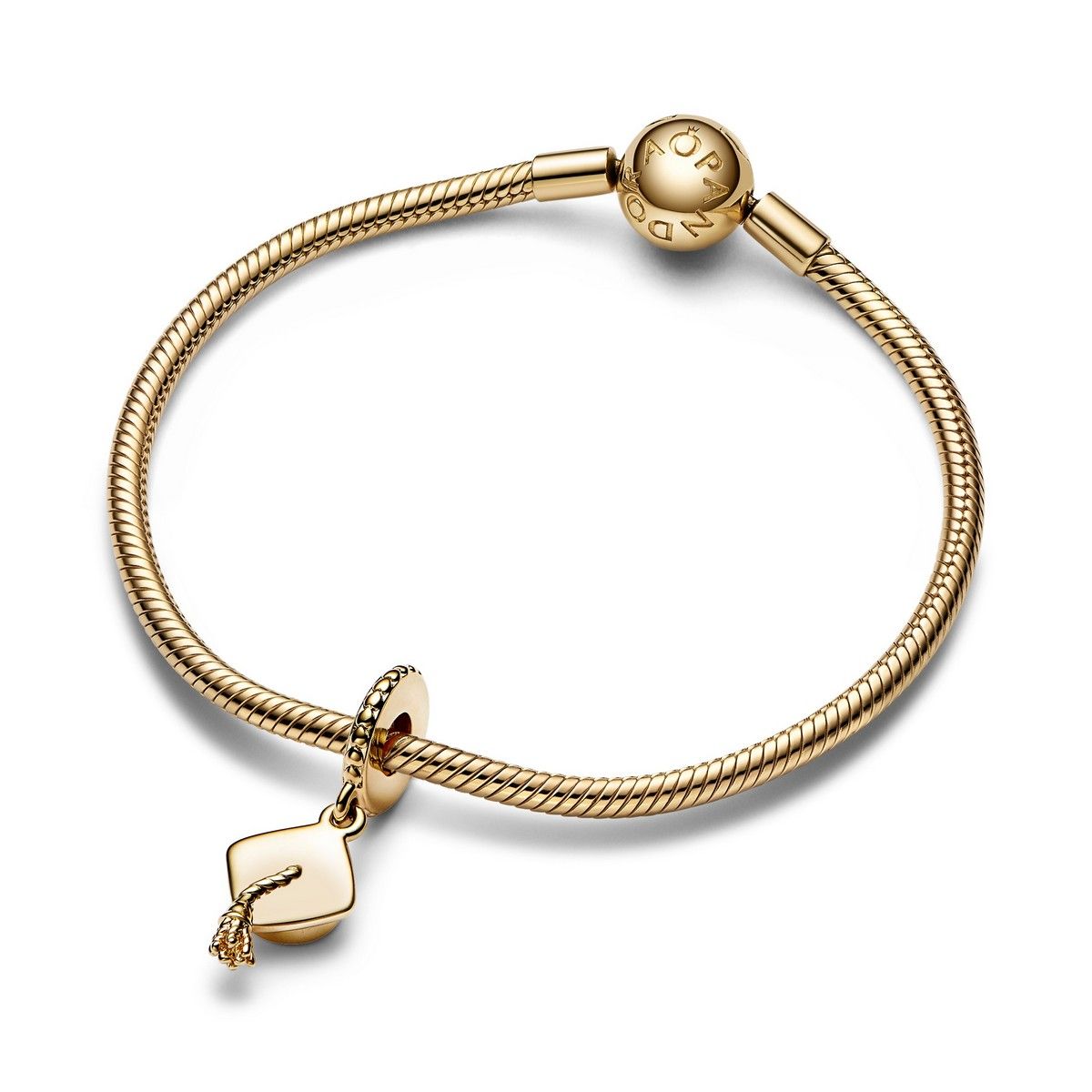 Pandora Afstudeercap hangende bedel goudverguld - 761892C00