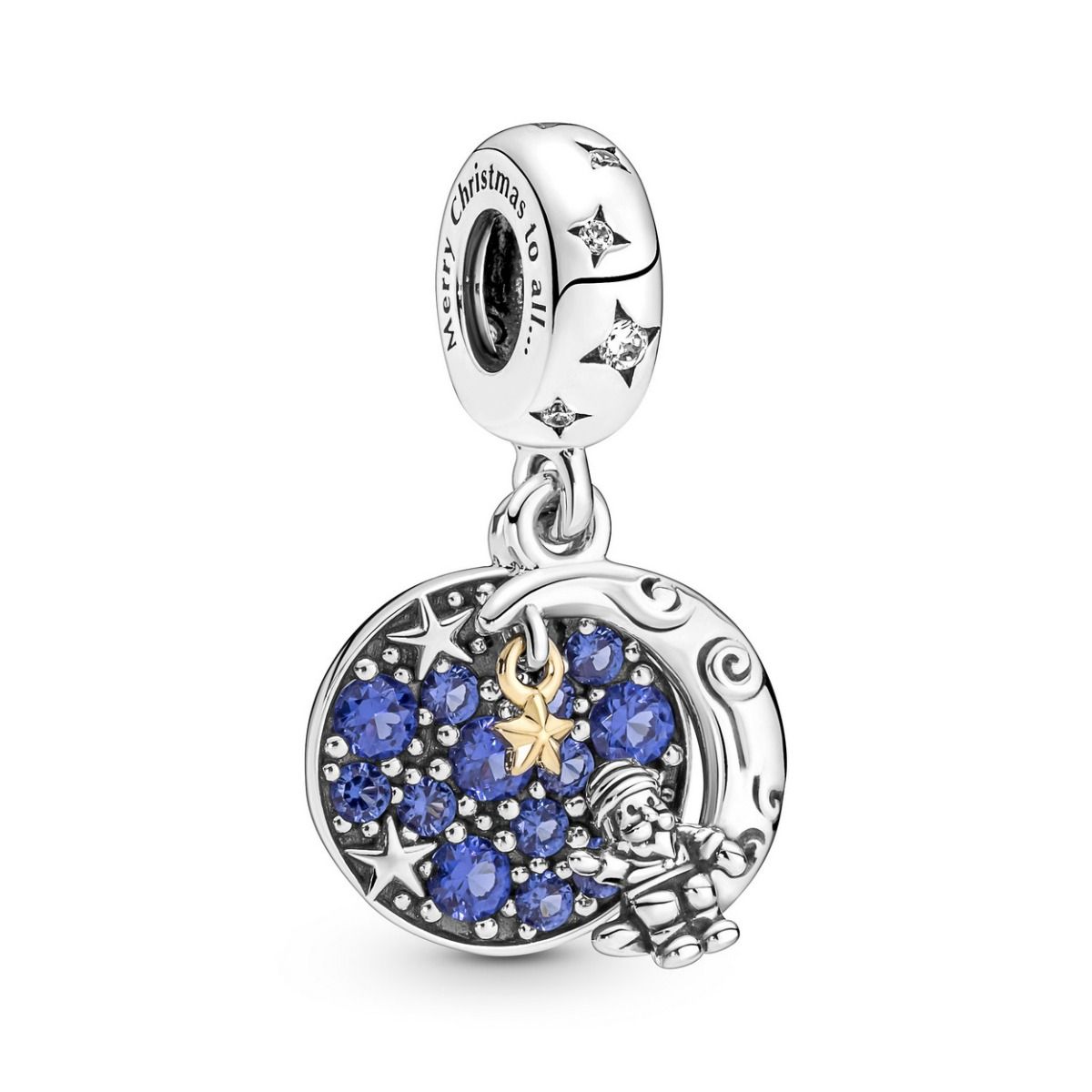 Pandora Kerstman Maan Bedel multicolor - 769648C01
