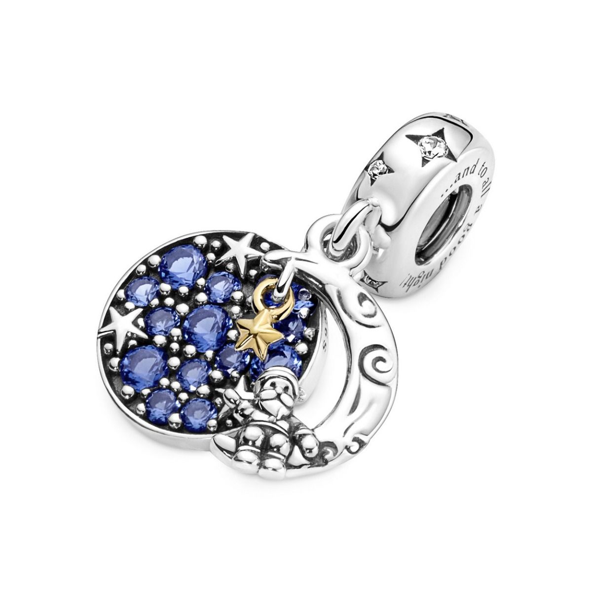 Pandora Kerstman Maan Bedel multicolor - 769648C01
