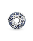Pandora Hemelsblauw & Ster Murano Bedel 790015C00, exclusief en kwalitatief hoogwaardig. Ontdek nu!