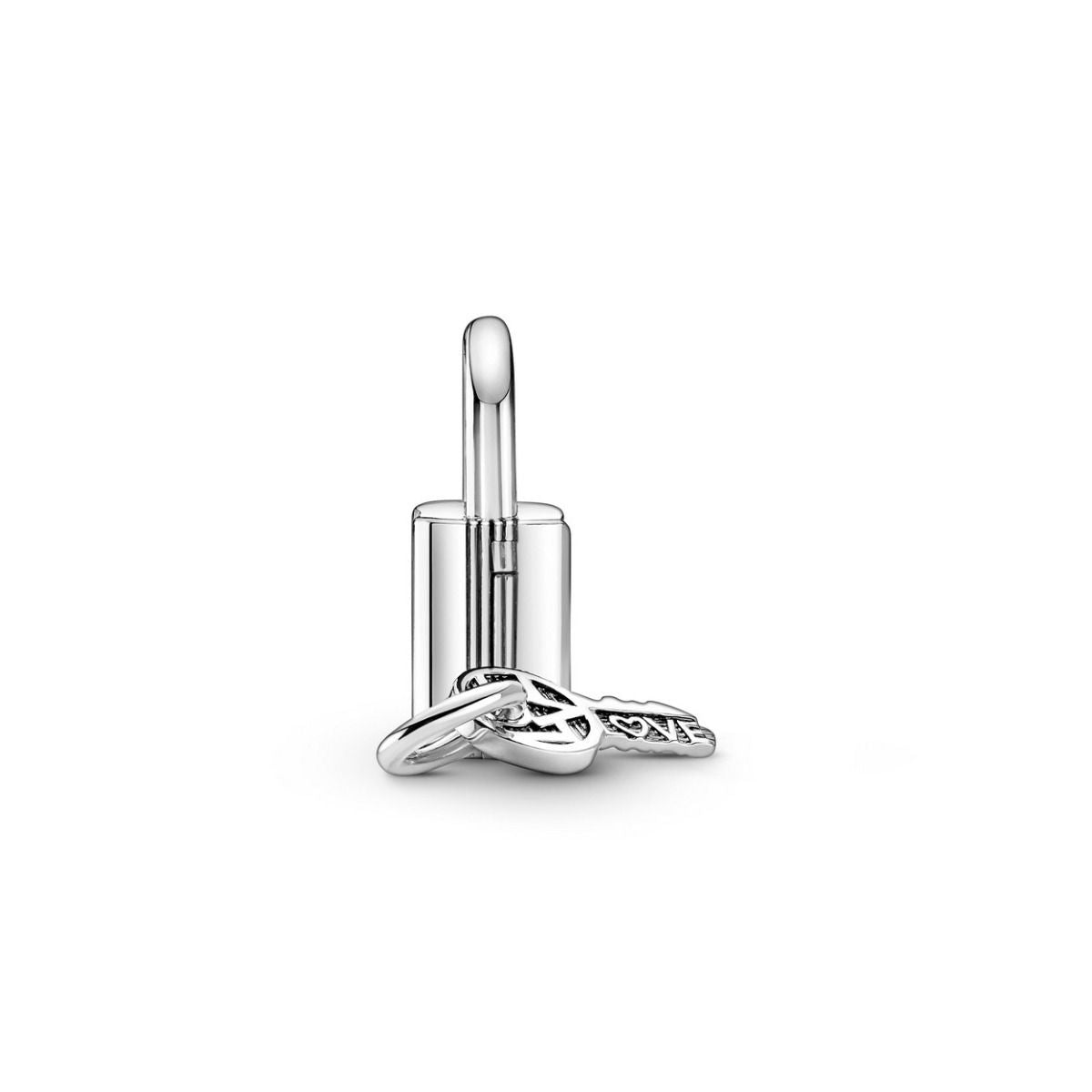 Pandora Hangslot en Sleutel Hangende Bedel zilver - 790088C01
