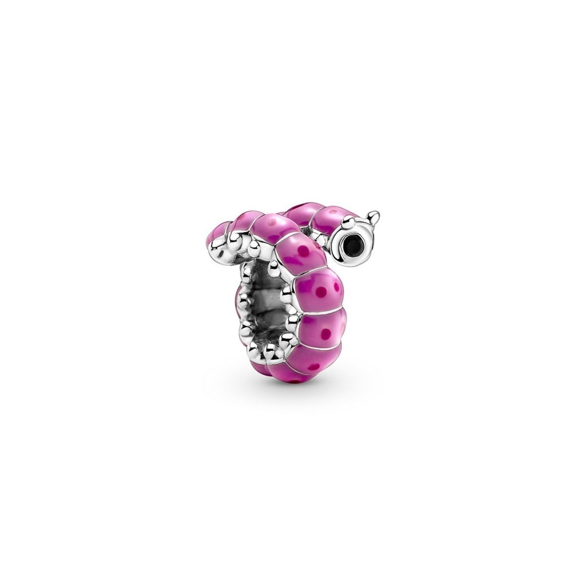Pandora Schattige Opgerolde Rups Bedel zilver - 790762C01