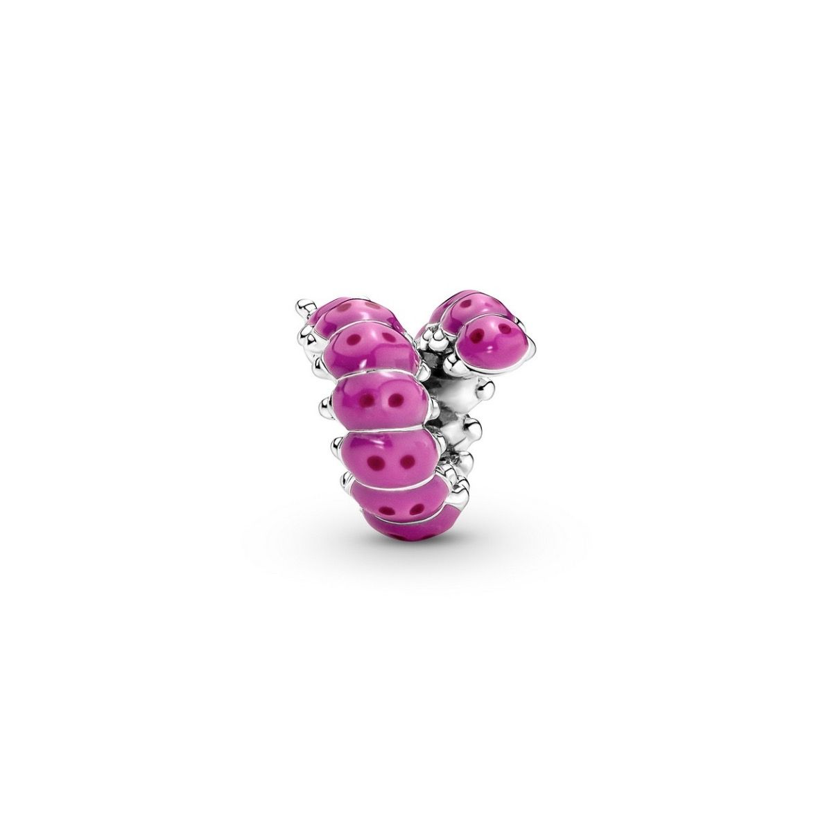 Pandora Schattige Opgerolde Rups Bedel zilver - 790762C01