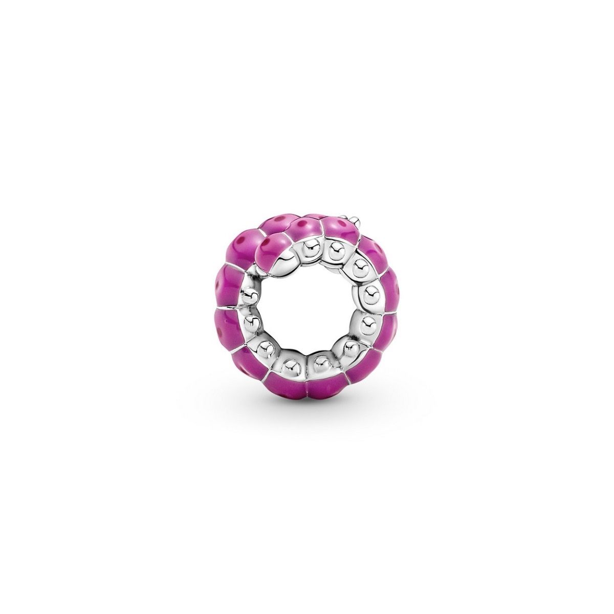Pandora Schattige Opgerolde Rups Bedel zilver - 790762C01