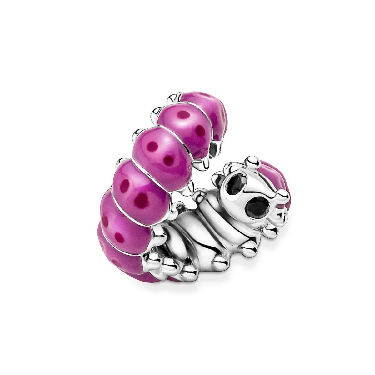 Pandora Schattige Opgerolde Rups Bedel zilver - 790762C01