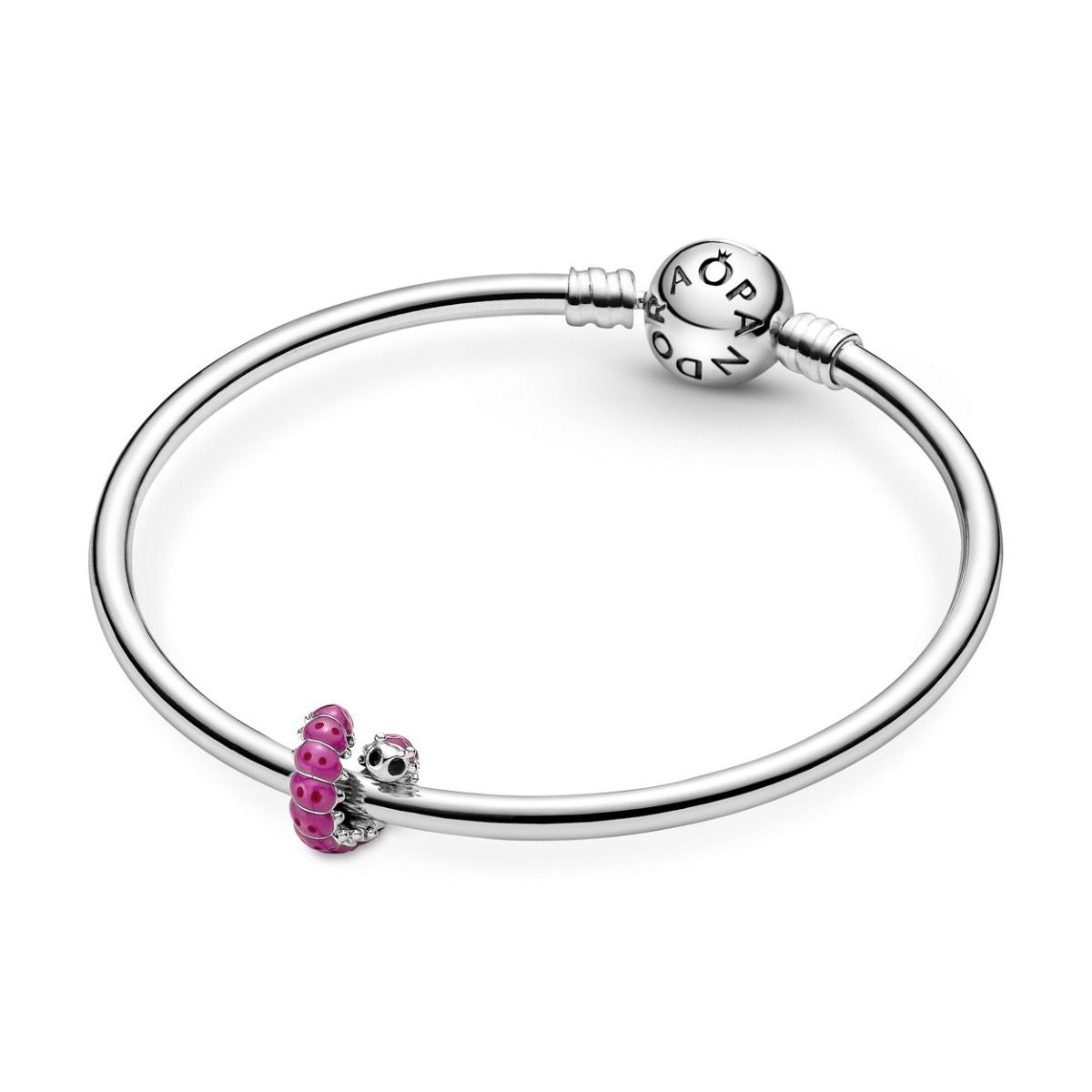 Pandora Schattige Opgerolde Rups Bedel zilver - 790762C01