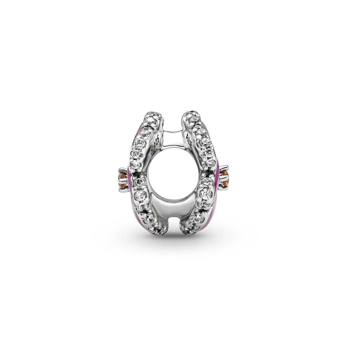 Pandora Roze Viooltje Bedel zilver - 790777C01
