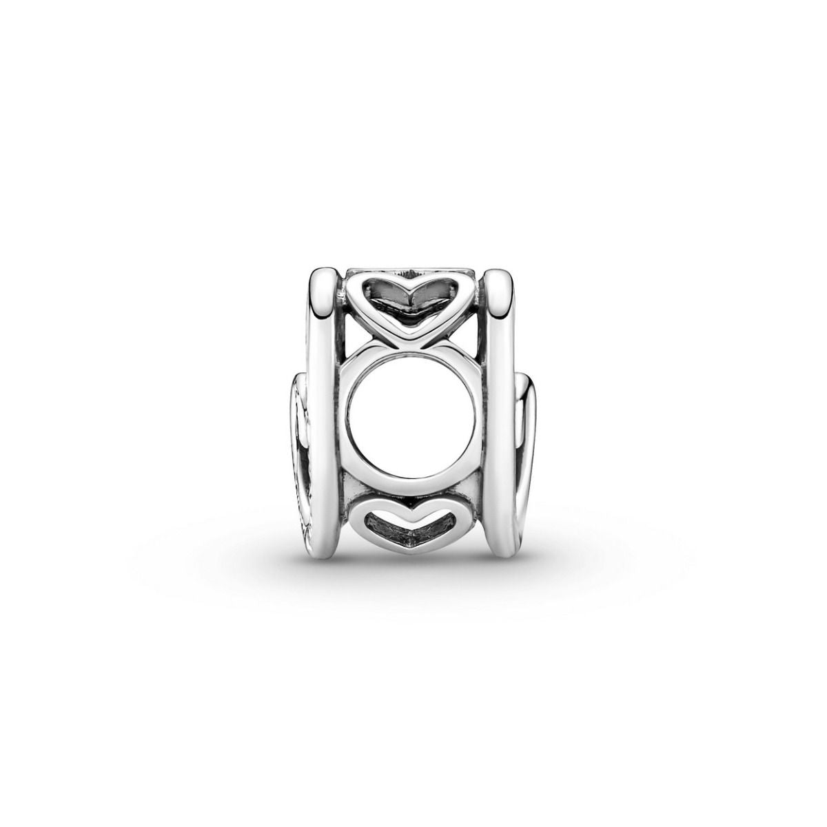 Pandora Entwined Infinite Hearts Charm zilver - 790800C00