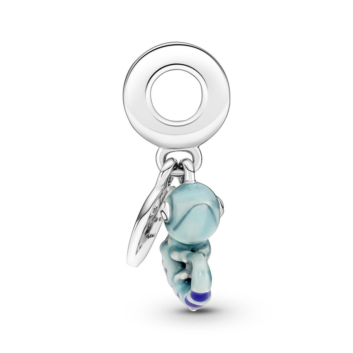 Pandora Colour-changing Chameleon Dangle Charm zilver - 791676C01