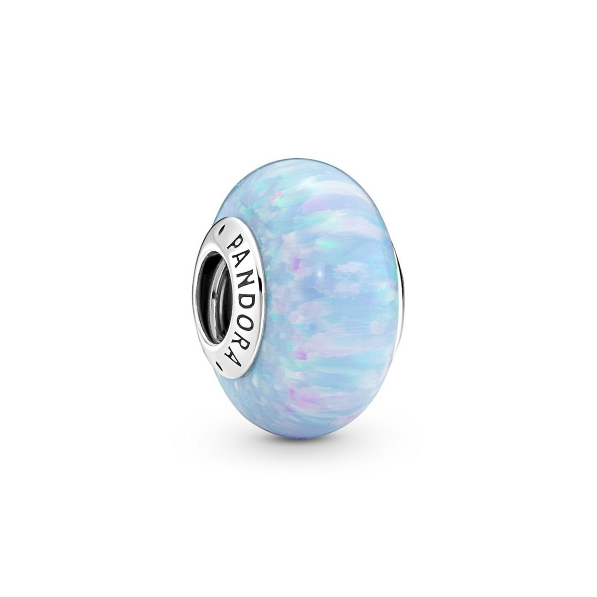 Pandora Opalescent Ocean Blue Charm zilver - 791691C01