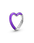Pandora Pandora ME Bright Purple Styling Heart Connector 791973C01, exclusief en kwalitatief hoogwaardig. Ontdek nu!
