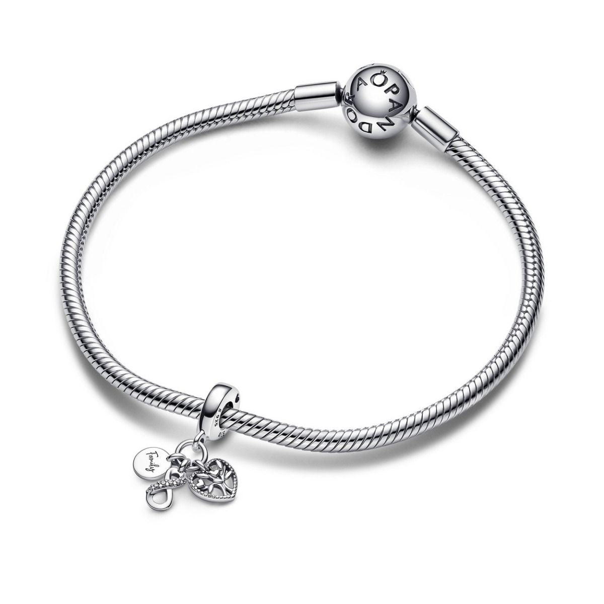 Pandora Family Infinity Triple Hangende Bedel zilver - 792201C01