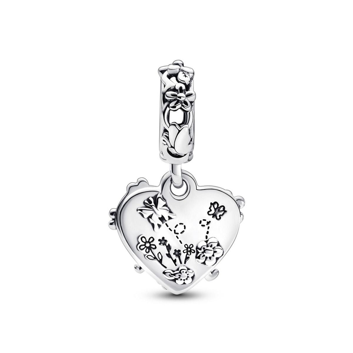 Pandora Disney Winnie the Pooh & Piglet Dubbele Hangende Bedel zilver - 792214C01