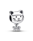 Pandora Pet Cat & Bow Bedel 792255C01, exclusief en kwalitatief hoogwaardig. Ontdek nu!