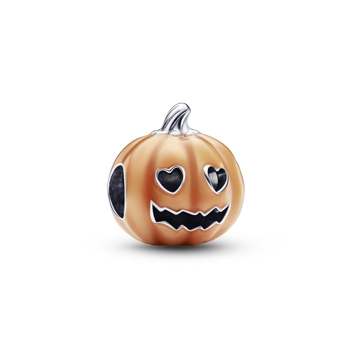 Pandora Glow-in-the-dark Spooky Pumpkin Bedel zilver - 792291C01
