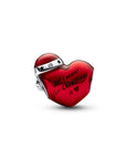 Pandora Metallic Red Christmas Heart Charm 792336C01, exclusief en kwalitatief hoogwaardig. Ontdek nu!