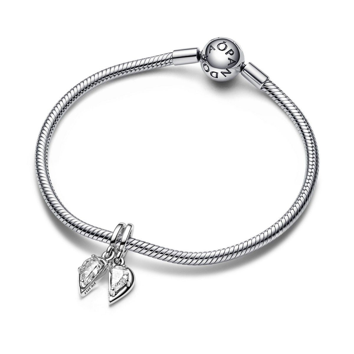 Pandora Deelbare Moeder en Dochter Hangende Bedel zilver - 792643C01
