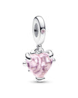 Pandora Roze Stamboom en Hart Hangende Bedel 792654C01, exclusief en kwalitatief hoogwaardig. Ontdek nu!