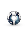 Pandora Blauwe Wereldbol Clip Bedel 799429C01, exclusief en kwalitatief hoogwaardig. Ontdek nu!