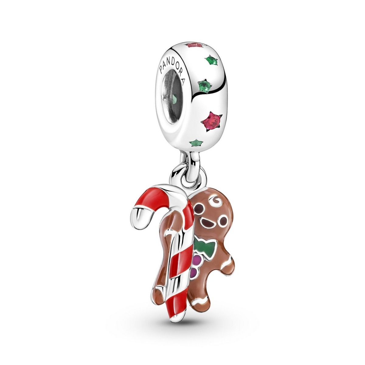 Pandora Peperkoekmannetje Hangende Bedel zilver - 799637C01
