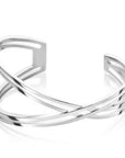 Mart Visser by Zinzi zilveren fantasie klem armband glad 30mm MVA12, exclusief en kwalitatief hoogwaardig. Ontdek nu!