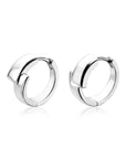 Mart Visser by Zinzi zilveren strakke oorsieraden glad 17 x 8mm MVO16, exclusief en kwalitatief hoogwaardig. Ontdek nu!