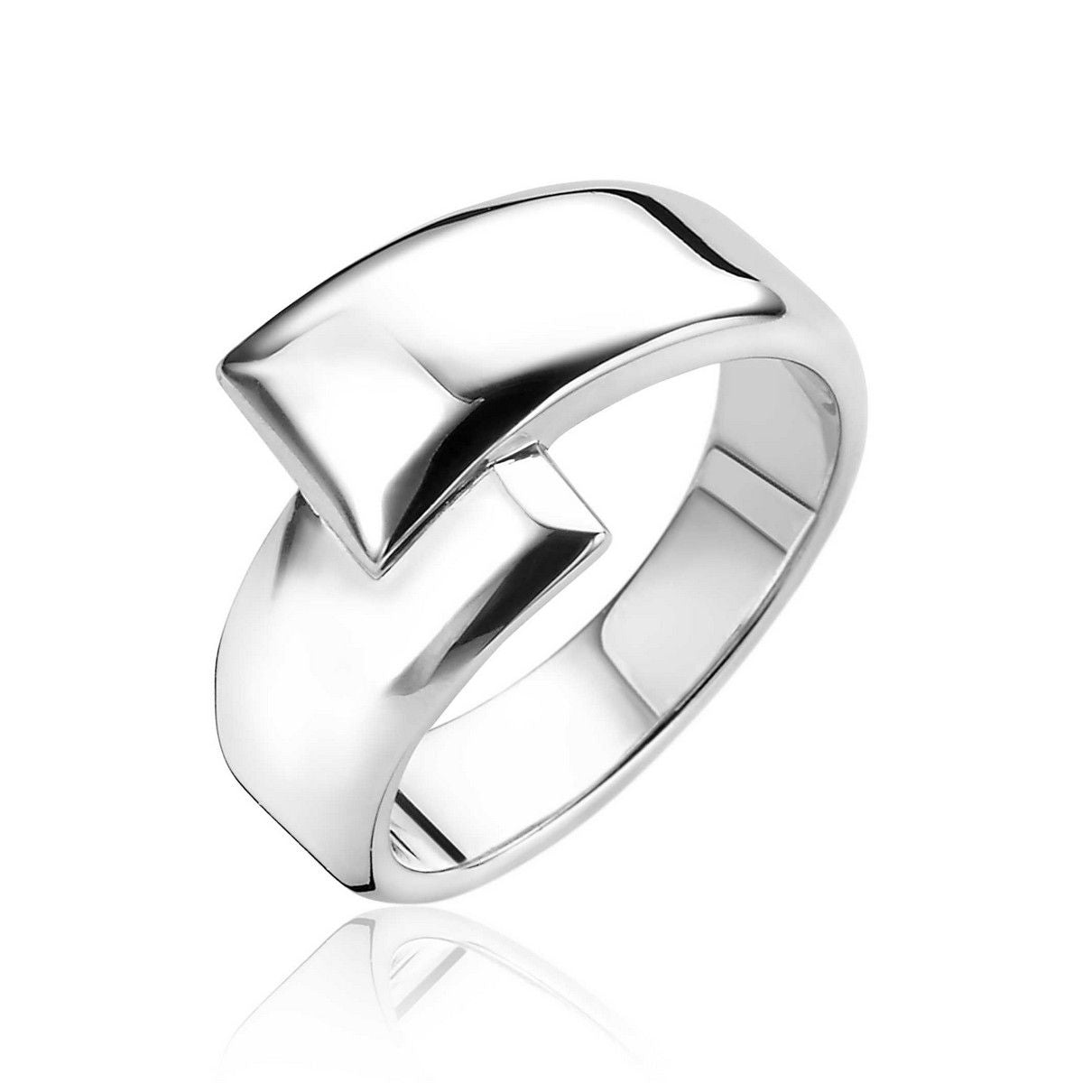 ZINZI Zilveren Ring MVR16 11mm