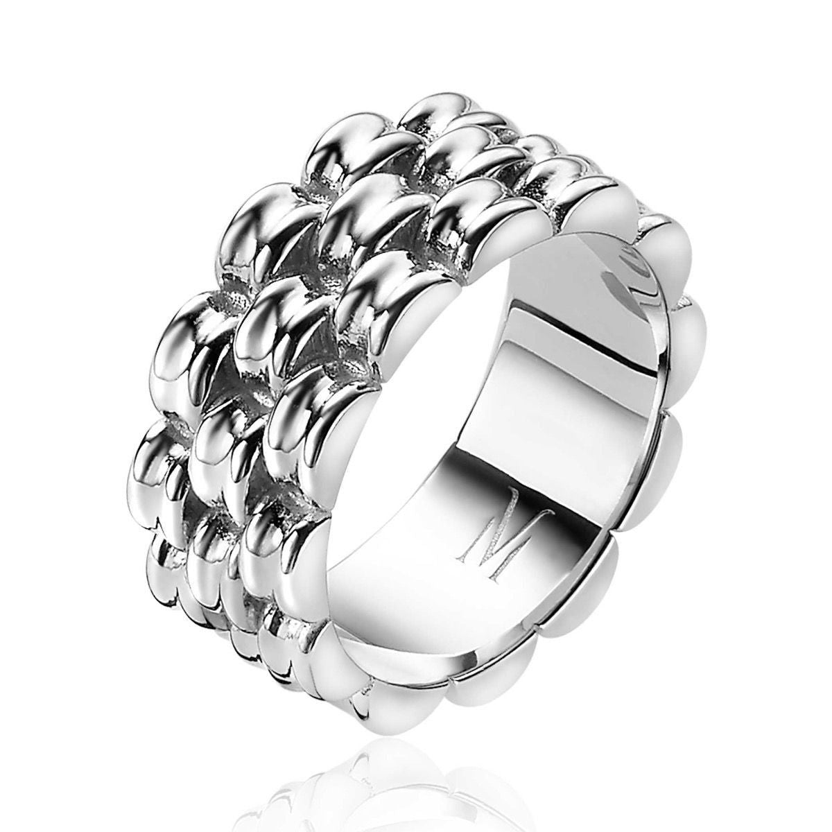 ZINZI Zilveren Ring MVR22