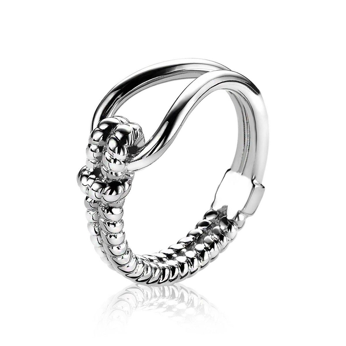 ZINZI Zilveren Ring MVR9
