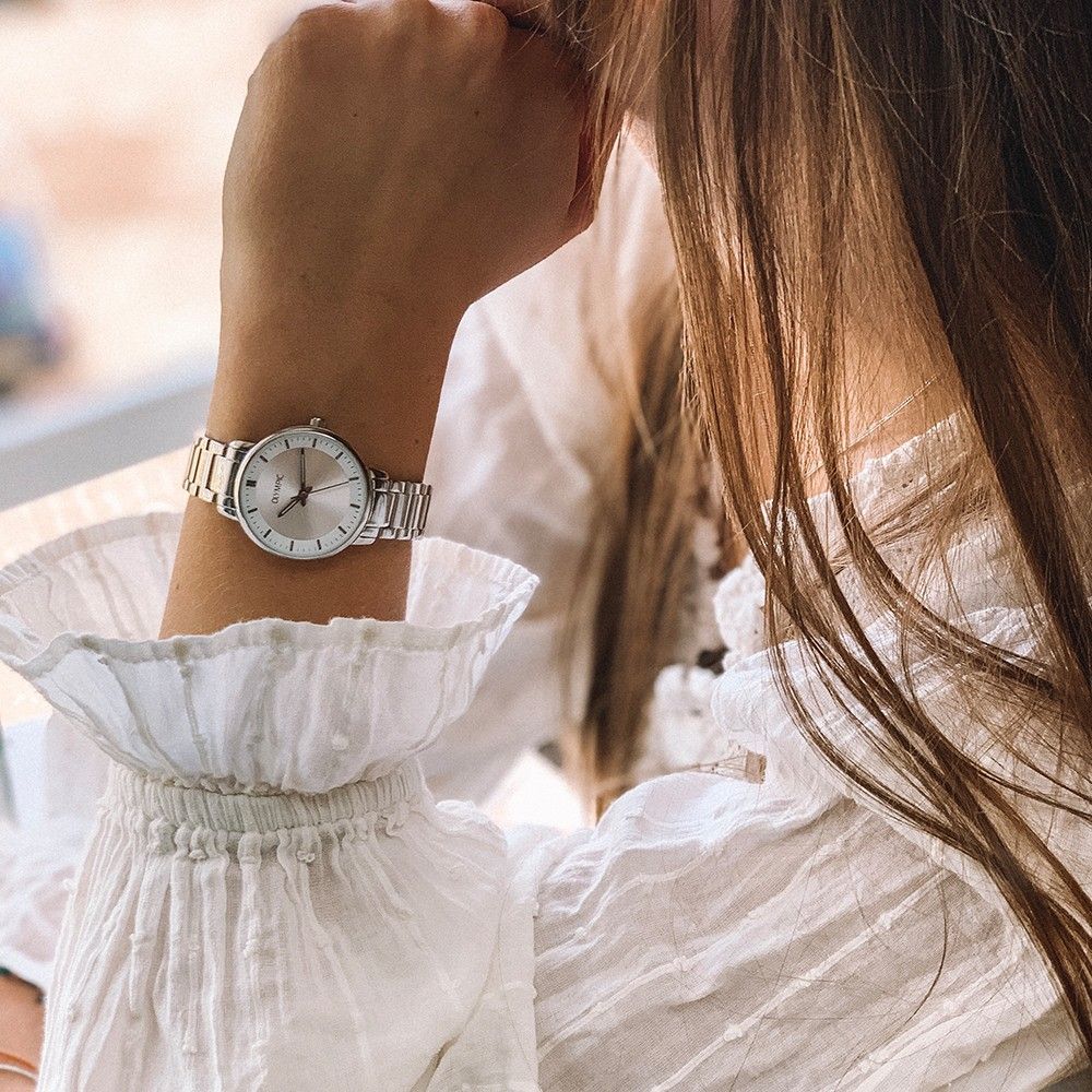 Olympic OL21DSS003 Verona Horloge - Staal - Zilverkleurig - 32mm, exclusief en kwalitatief hoogwaardig. Ontdek nu!