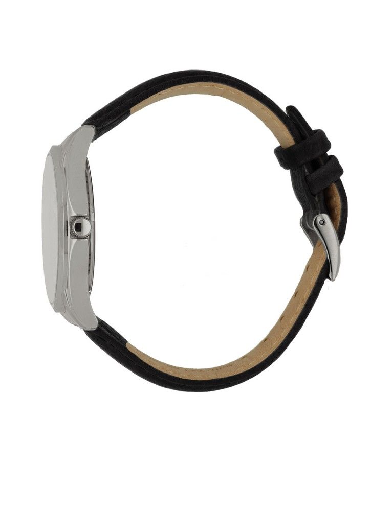 Olympic Horloge 40mm leer zwart - OL26HSL071