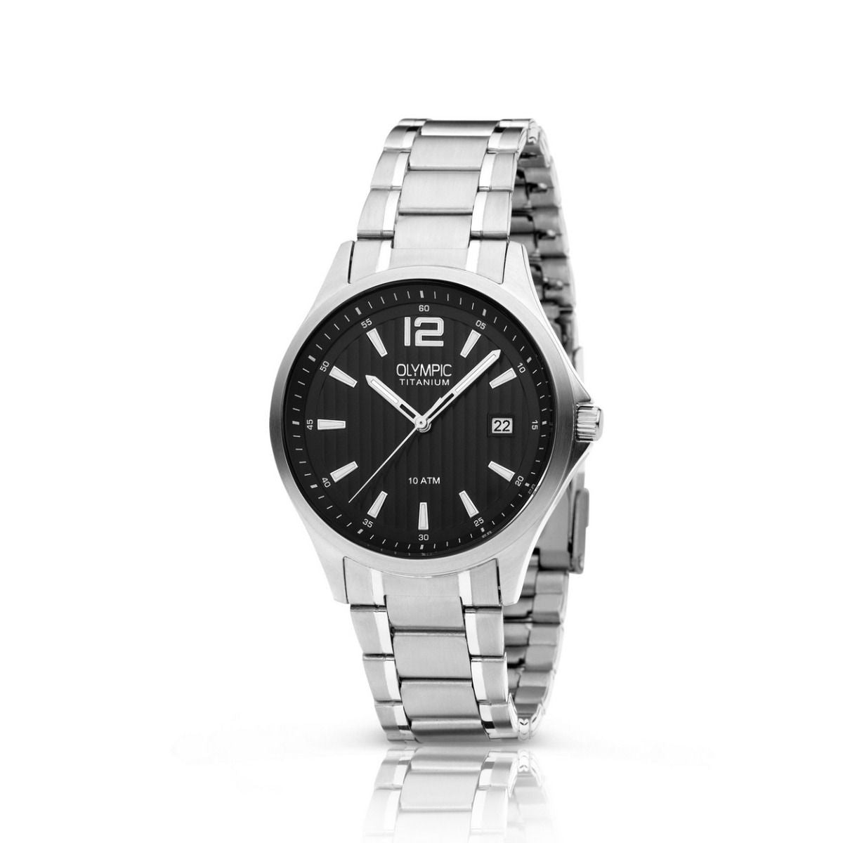 Olympic WILLEM Titanium Titanium Mat Horloge - OL26HTT218
