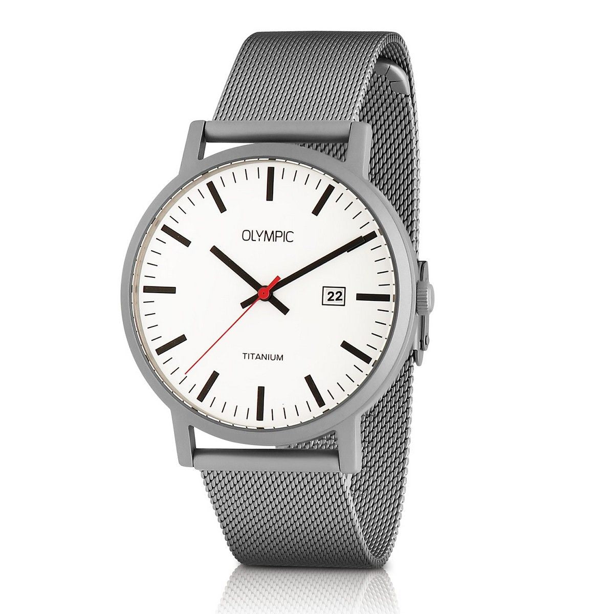 Olympic Horloge 40mm zilverkleurig - OL26HTT219