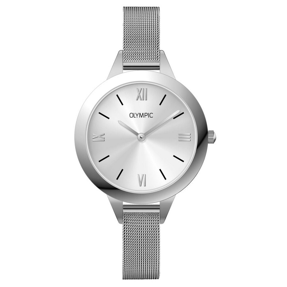 Olympic Horloge OL66DSS007 Zilver 29mm zilverkleurig