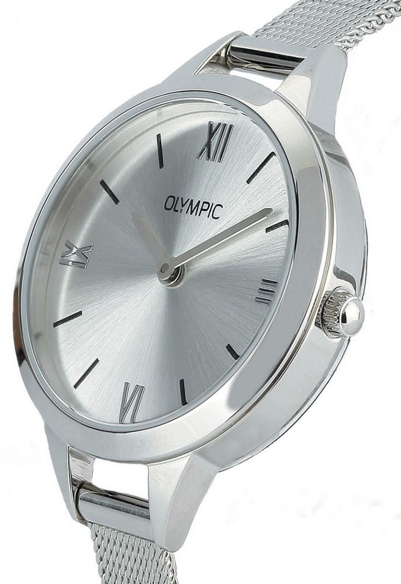 Olympic Horloge OL66DSS007 Zilver 29mm zilverkleurig
