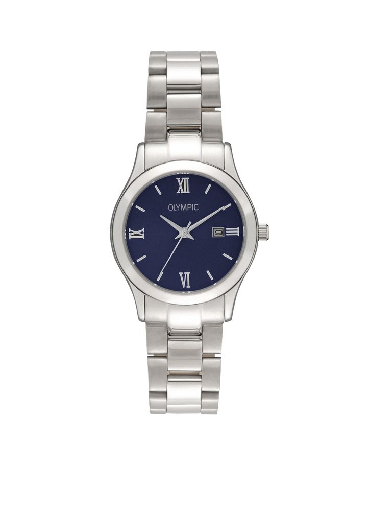 Olympic Horloge OL66DSS010 Zilver 30mm zilverkleurig