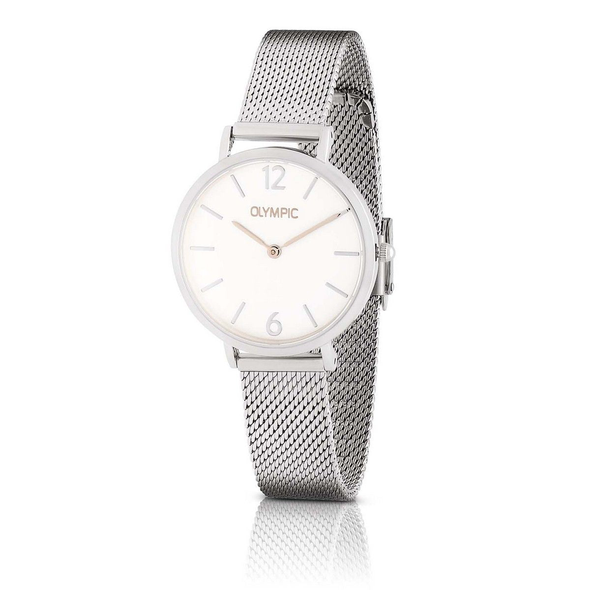 Olympic Horloge OL66DSS018 Zilver SANNE