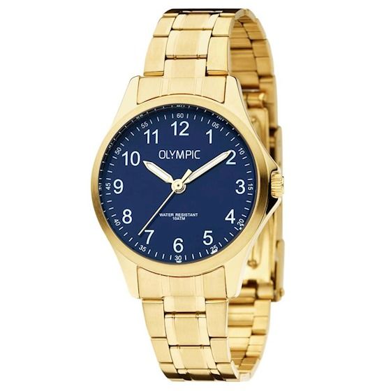 Olympic Horloge OL72DDD002 Goud 29mm goudkleurig