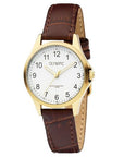 Olympic OL72DDL001 Baltimore Horloge - Leer - Bruin - 29mm, exclusief en kwalitatief hoogwaardig. Ontdek nu!