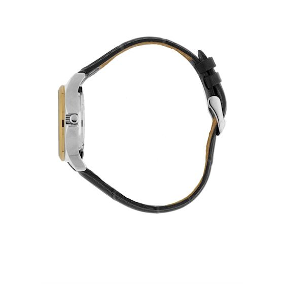 Olympic Horloge 29mm leer zwart - OL72DSL045B