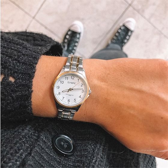 Olympic Horloge OL72DSS001 Zilver 27mm zilverkleurig