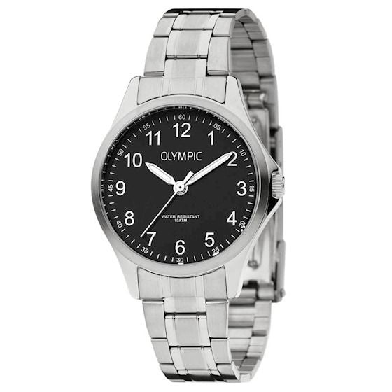 Olympic Horloge OL72DSS086 Zilver 29mm zilverkleurig