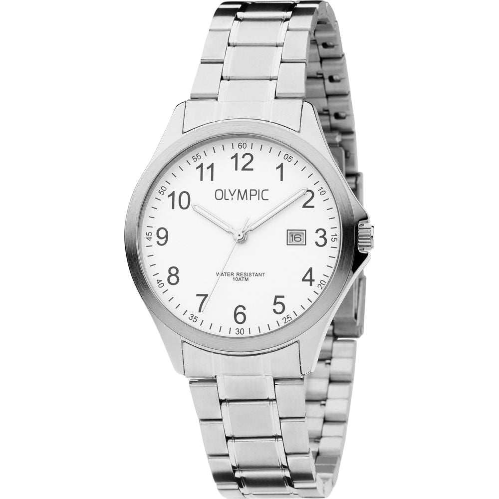 Olympic Horloge OL72HSS237 Zilver 40mm zilverkleurig